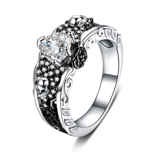 Anillo de Calavera Elegante para Mujer - Skull Lovers - Image 4