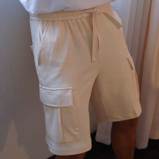 Shorts Deportivos Hombre Algodón Puro Largo Suelto Casual Verano - Image 11