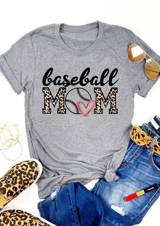 Camiseta Suelta Estampado Letras Manga Corta Hipster