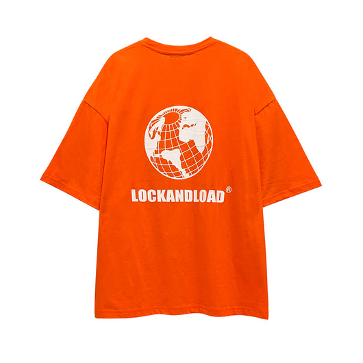 Camiseta Estampado Tierra Manga Corta para Hombre - Image 9