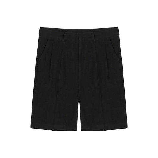 Pantalones Cortos de Lino y Algodón para Hombre - Ajuste Relajado - Image 5