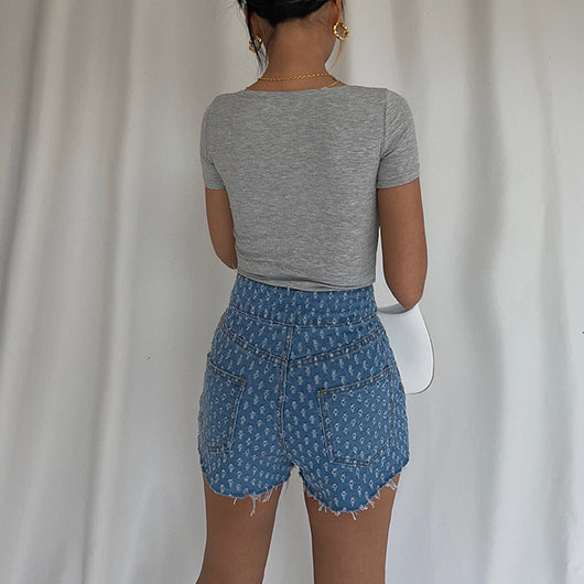 Pantalones A-String Cintura Alta Efecto Piernas Largas - Image 11