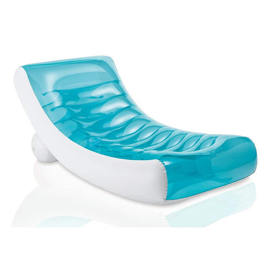 Colchón Flotante Reclinable Transparente con Respaldo Inflable - Image 4