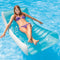 Colchón Flotante Reclinable Transparente con Respaldo Inflable