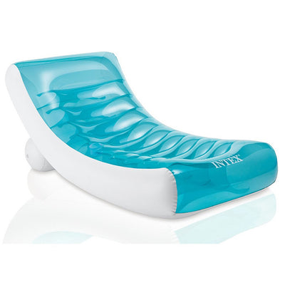 Colchón Flotante Reclinable Transparente con Respaldo Inflable - Image 3
