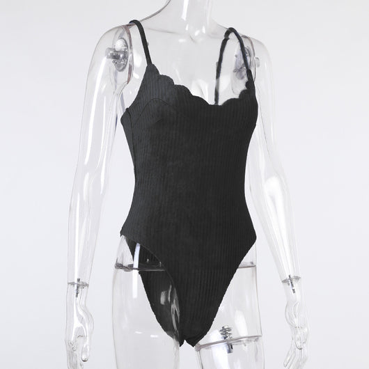 Vestido Ajustado de Tirantes con Cordón Ajustable - Imitación Algodón - Image 13