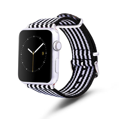 Correa Nylon Compatible con Apple Watch Series 6 - Resistente y Versátil - Image 3
