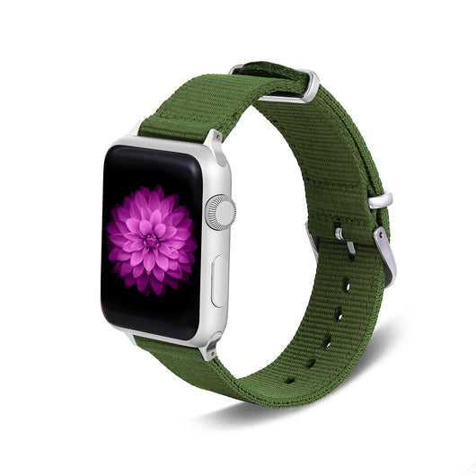 Correa Nylon Compatible con Apple Watch Series 6 - Resistente y Versátil - Image 4