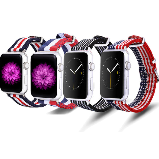 Correa Nylon Compatible con Apple Watch Series 6 - Resistente y Versátil