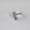 Anillo de Plata Libélula con Diamante - Diseño Delicado para Mujer