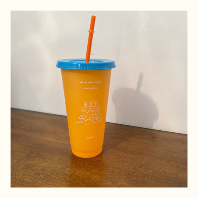 Vaso Térmico Coreano de Gran Capacidad con Popote Reutilizable - Image 8