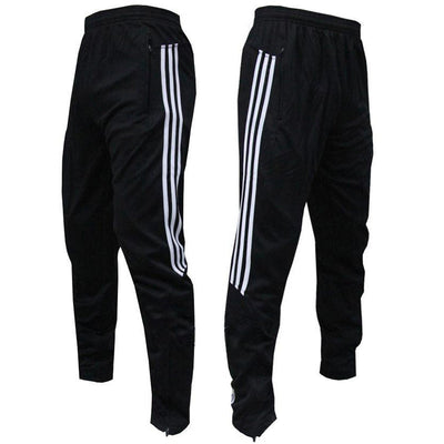 Pantalones de Entrenamiento con Cierre de Tres Barras y Puño Ajustable - Image 9
