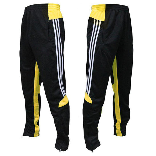 Pantalones de Entrenamiento con Cierre de Tres Barras y Puño Ajustable - Image 4
