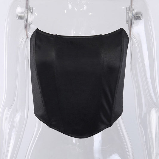 Top Tubular Ajustado sin Tirantes para Mujer - Diseño Moderno y Elegante - Image 2