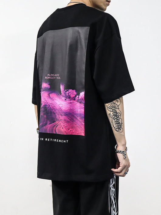 Playera Manga Corta Dark Vibe Estilo Trendy - Image 4