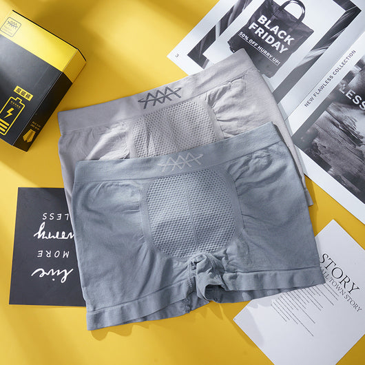 Calzoncillos Boxer Briefs Seamless de Cintura Media para Hombre - Image 3