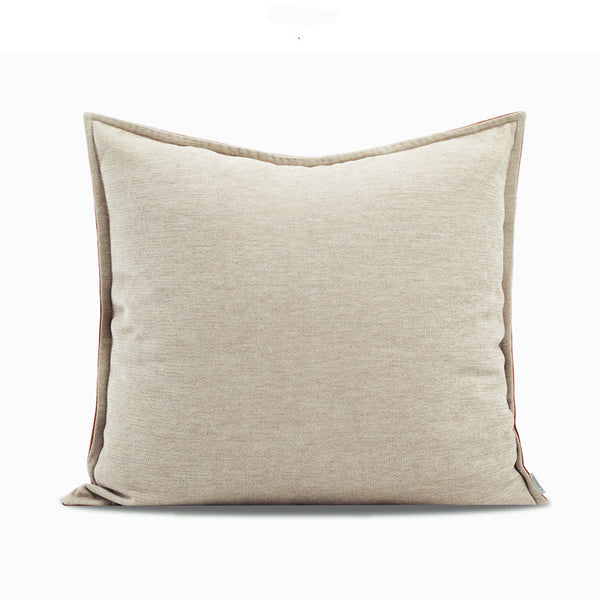 Cojín Decorativo Bicolor Estilo Chino Moderno con Textura Cashmere