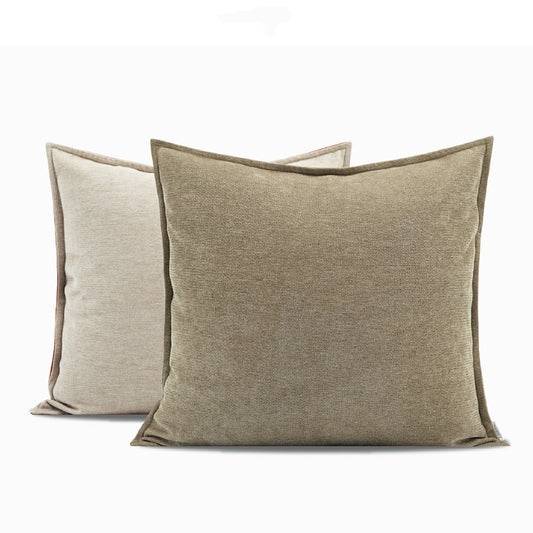 Cojín Decorativo Bicolor Estilo Chino Moderno con Textura Cashmere