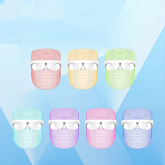 Mascarilla LED 7 Colores Terapia de Luz Roja - Rejuvenecimiento Facial y Antienvejecimiento - Image 4