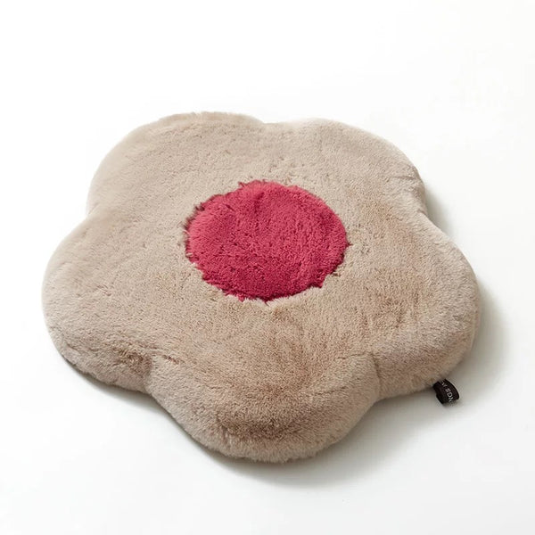 Cojín Térmico de Velvet con Memoria de Espuma para Perros y Gatos Pequeños