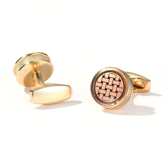 Gemelos de Plata con Patrón Geométrico Moderno - Image 5