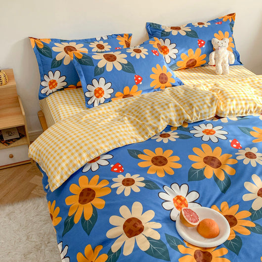 Juego de Sábanas de Tres Piezas para Cama Individual de Dormitorio Estudiantil - Image 4