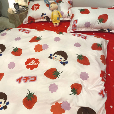 Juego de Sábanas de Tres Piezas para Cama Individual de Dormitorio Estudiantil - Image 6