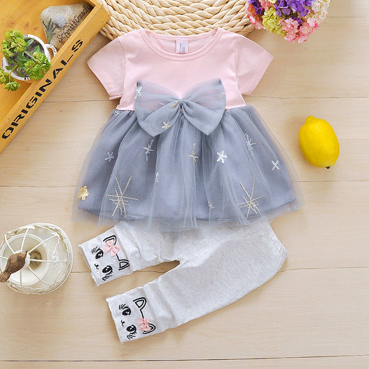 Vestido Estilo Occidental para Bebé - Conjunto Falda Infantil - Image 7