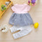 Vestido Estilo Occidental para Bebé - Conjunto Falda Infantil