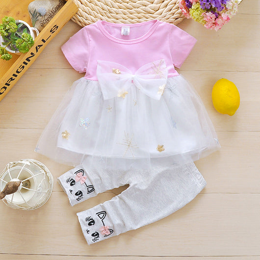 Vestido Estilo Occidental para Bebé - Conjunto Falda Infantil - Image 4