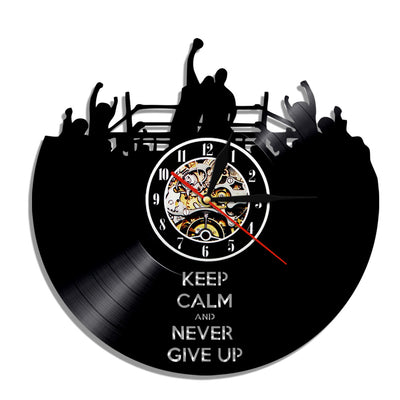 Reloj de Pared Decorativo Estilo Vinilo - Arte Musical Retro - Image 8