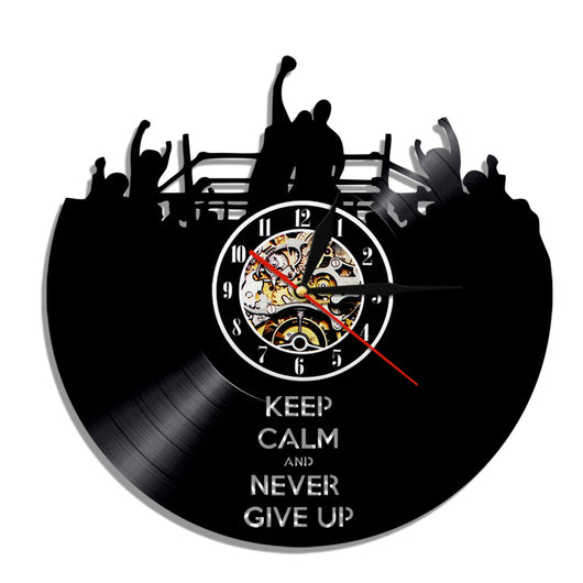 Reloj de Pared Decorativo Estilo Vinilo - Arte Musical Retro - Image 4