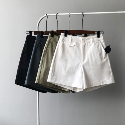 Shorts Casuales Cintura Alta Slim Fit para Mujer - Estilo Elegante y Cómodo - Image 5