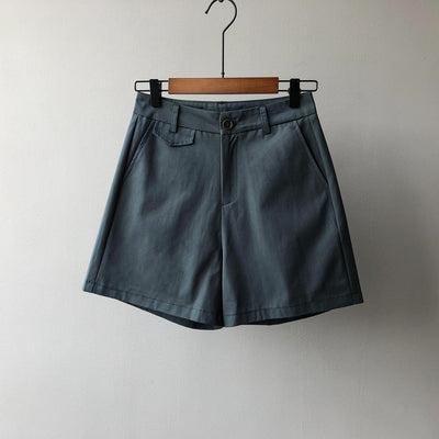 Shorts Casuales Cintura Alta Slim Fit para Mujer - Estilo Elegante y Cómodo - Image 3