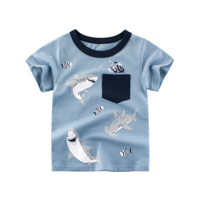 Camiseta Infantil de Manga Corta para Verano - Image 3
