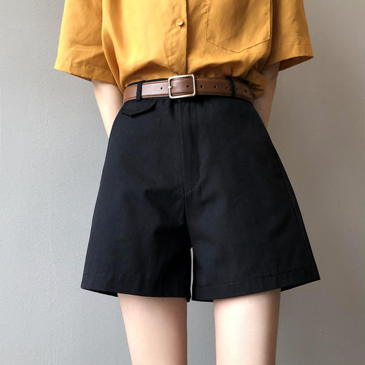 Shorts Casuales Cintura Alta Slim Fit para Mujer - Estilo Elegante y Cómodo - Image 15