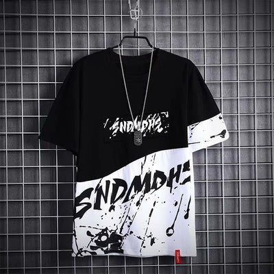 Sudadera con Capucha Estilo Coreano Hip-Hop Manga Corta Unisex - Image 13