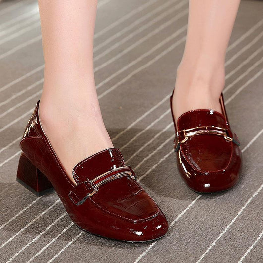 Zapatos de Cuero Genuino para Mujer - Suela Blanda y Cómoda, Diseño Clásico Británico - Image 8