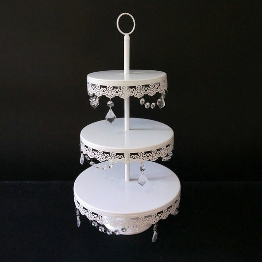 Soporte para Pastel de Hierro Forjado con Diseño Minimalista