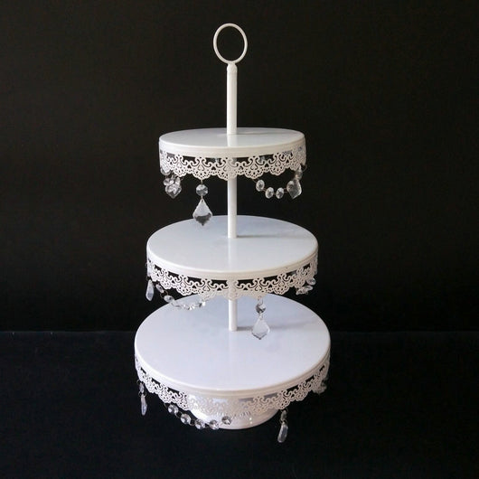 Soporte para Pastel de Hierro Forjado con Diseño Minimalista