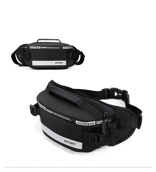 Bolsa de Cintura Coreana Multicapa Impermeable Gran Capacidad
