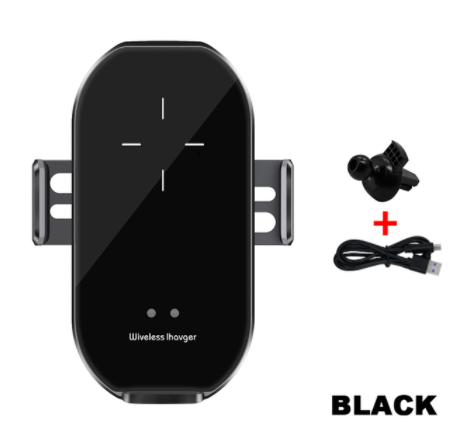 Soporte Inalámbrico para Celular en Auto con Carga Rápida