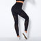Leggins de Yoga Tejido Mesh Transpirable, Cintura Alta y Levantacaderas