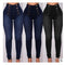 Pantalones Vaqueros Cintura Alta con Botones Múltiples