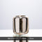 Jarrón de Cristal Dorado Estrella Diamante - Decoración Moderna