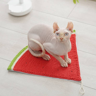Rascador de Pared Gato Sandía - Juguete Interactivo Creativo - Image 8