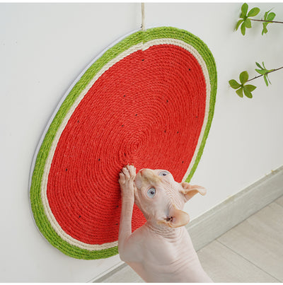Rascador de Pared Gato Sandía - Juguete Interactivo Creativo - Image 12