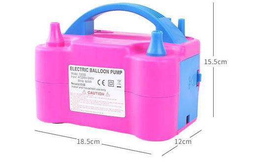 Bomba Infladora Eléctrica Doble Orificio para Globos - Automática y Portátil - Image 7