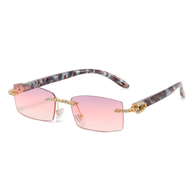 Gafas Cuadradas de Corte Diamante - Estilo Moderno - Image 5