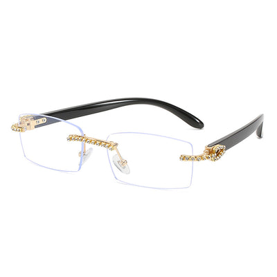 Gafas Cuadradas de Corte Diamante - Estilo Moderno - Image 8